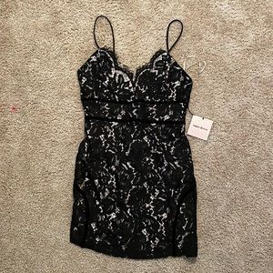 Black Laced minidress